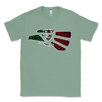 Sage hecho en mexico aztec calendar mexican eagle t shirt Classic Tee - linhVisuals