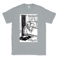 Heather Grey calvin Classic Tee - linhVisuals