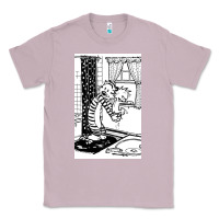 Lilac calvin Classic Tee - linhVisuals