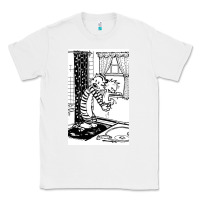 White calvin Classic Tee - linhVisuals