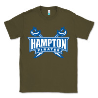 Army Green hampton pirates Classic Tee - linhVisuals
