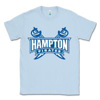 Dusty Blue hampton pirates Classic Tee - linhVisuals