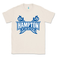 Natural hampton pirates Classic Tee - linhVisuals