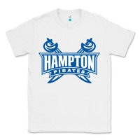 White hampton pirates Classic Tee - linhVisuals