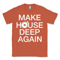 Copper make house deep again house music turntable t shirt Classic Tee - linhVisuals