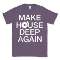 Lavender make house deep again house music turntable t shirt Classic Tee - linhVisuals