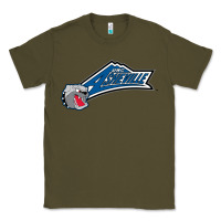 Army Green unc asheville bulldogs Classic Tee - linhVisuals