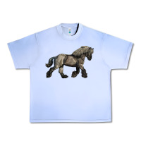 Grape Ice Belgian Horse Urban Heavy Tee - LillyAllenDesigns