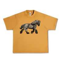 Peanut Butter Belgian Horse Urban Heavy Tee - LillyAllenDesigns