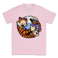 Bubblegum Pink calvin Classic Tee - linhVisuals