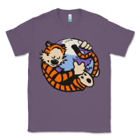 Lavender calvin Classic Tee - linhVisuals