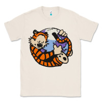 Natural calvin Classic Tee - linhVisuals