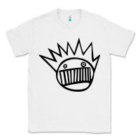 White suitable-ween-boognish-worn Classic Tee - linhVisuals