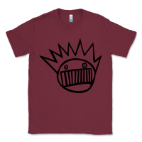 Burgundy suitable-ween-boognish-worn Classic Tee - linhVisuals