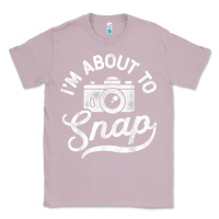 Lilac i'm about to snap photography photographer camera men women t shirt Classic Tee - linhVisuals