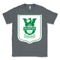 Charcoal Heather eiteun olimpija ljubljana Classic Tee - linhVisuals