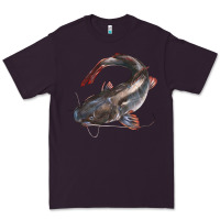 Plum Catfish Illustrations Premium Tee - LillyAllenDesigns