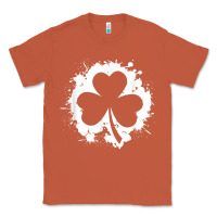 Copper irish pride clover leaf  saint irish pats st. patrick's day t shirt Classic Tee - linhVisuals