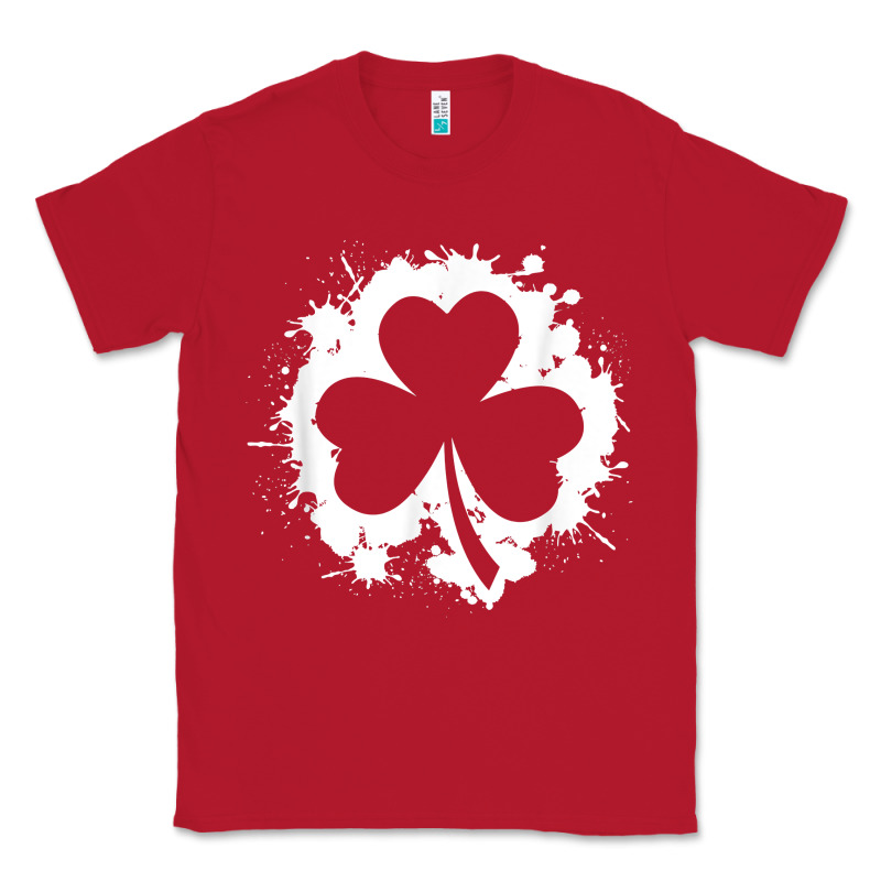 Irish Pride Clover Leaf  Saint Irish Pats St. Patrick's Day T Shirt Classic Tee by linhVisuals | Teevron