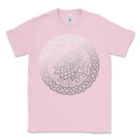 Bubblegum Pink ireland celtic knotwork design ornament wolf original celtic pullover Classic Tee - linhVisuals
