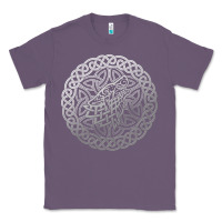 Lavender ireland celtic knotwork design ornament wolf original celtic pullover Classic Tee - linhVisuals