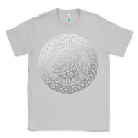 Moon Dust ireland celtic knotwork design ornament wolf original celtic pullover Classic Tee - linhVisuals