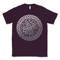 Plum ireland celtic knotwork design ornament wolf original celtic pullover Classic Tee - linhVisuals