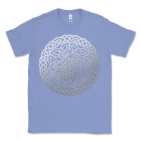 Colony Blue ireland celtic knotwork design ornament wolf original celtic pullover Classic Tee - linhVisuals