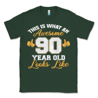 Sports Green 90th birthday novelty gift awesome 90 year old t shirt Classic Tee - linhVisuals