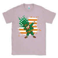 Lilac dabbing leprechaun irish american flag Classic Tee - linhVisuals