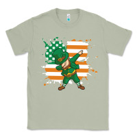 Matcha dabbing leprechaun irish american flag Classic Tee - linhVisuals