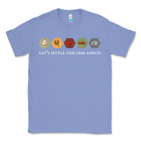 Colony Blue let's settle this like adults board game night shirt Classic Tee - linhVisuals