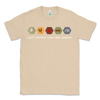 Mushroom let's settle this like adults board game night shirt Classic Tee - linhVisuals