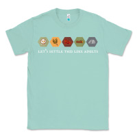 Seafoam let's settle this like adults board game night shirt Classic Tee - linhVisuals