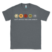 Charcoal Heather let's settle this like adults board game night shirt Classic Tee - linhVisuals