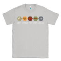 Moon Dust let's settle this like adults board game night shirt Classic Tee - linhVisuals