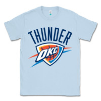 Dusty Blue suitable-oklahoma-city-thunder-worn Classic Tee - linhVisuals