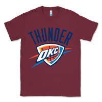 Burgundy suitable-oklahoma-city-thunder-worn Classic Tee - linhVisuals
