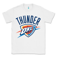 White suitable-oklahoma-city-thunder-worn Classic Tee - linhVisuals