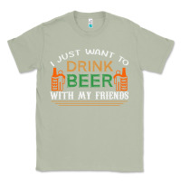Matcha i just want to drink with my friends Classic Tee - linhVisuals