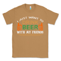 Toasted Coconut i just want to drink with my friends Classic Tee - linhVisuals