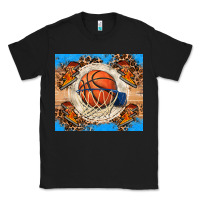Black basketball Classic Tee - FaDigitalArtStudio