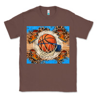 Chestnut basketball Classic Tee - FaDigitalArtStudio