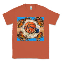 Copper basketball Classic Tee - FaDigitalArtStudio