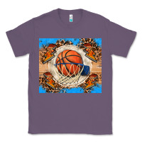 Lavender basketball Classic Tee - FaDigitalArtStudio