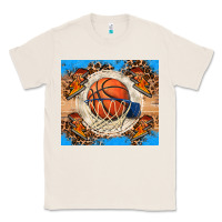 Natural basketball Classic Tee - FaDigitalArtStudio
