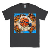 Smoke basketball Classic Tee - FaDigitalArtStudio