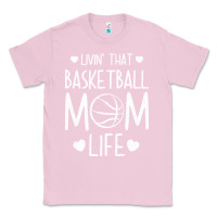 Bubblegum Pink basketball t  shirt basketball mom life t  shirt Classic Tee - linhVisuals