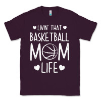 Plum basketball t  shirt basketball mom life t  shirt Classic Tee - linhVisuals