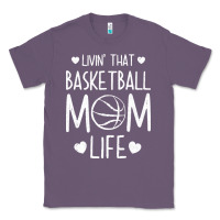Lavender basketball t  shirt basketball mom life t  shirt Classic Tee - linhVisuals